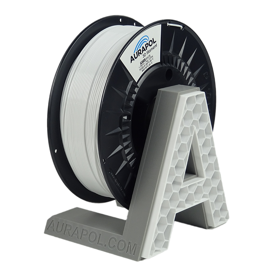 AURAPOL PET-G Filament Bílá 1 kg 1,75 mm