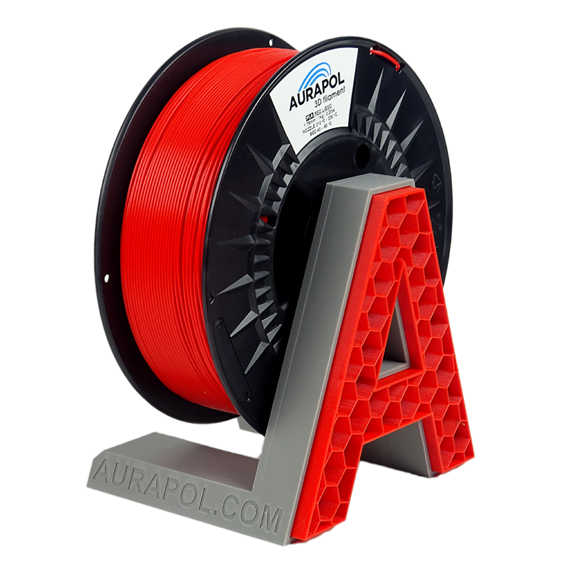 AURAPOL PLA 3D Filament L-EGO Červená 1 kg 1,75 mm