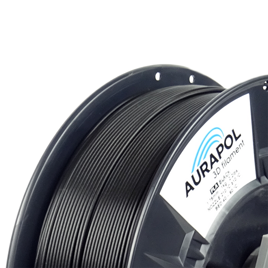 AURAPOL PLA 3D Filament Černá 1 kg 1,75 mm